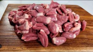 Куриные сердечки