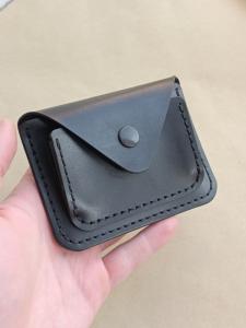 Кошелёк Кис кожаный