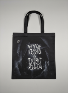 Шоппер с ручной этнической росписью