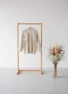 Свитер из ангоры с митенками