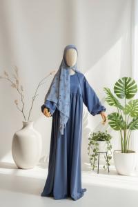 Платье в сборку